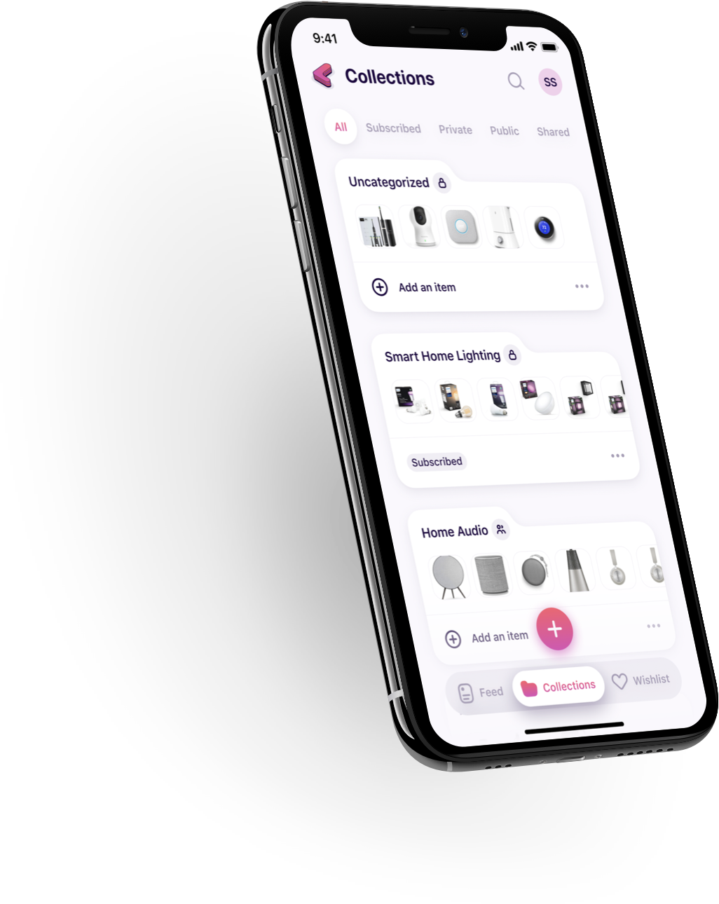 LATR shopping app screenshot